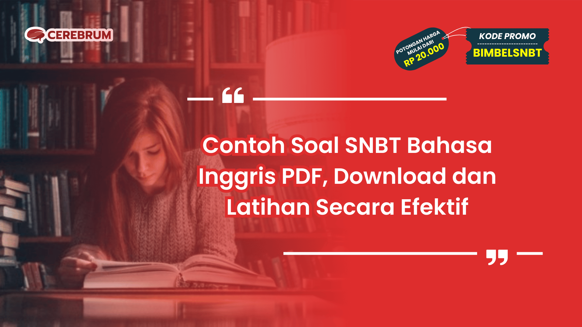 Contoh Soal SNBT Bahasa Inggris PDF