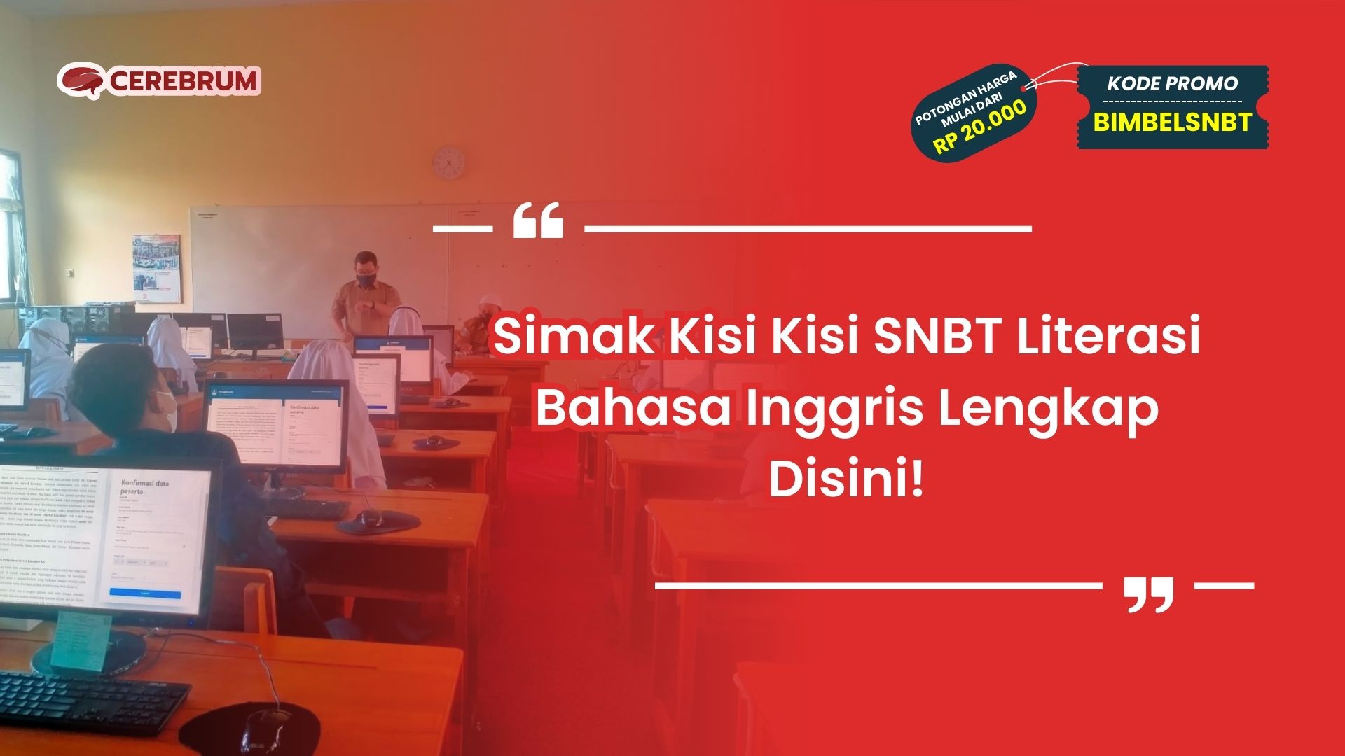 Kisi Kisi SNBT Literasi Bahasa Inggris