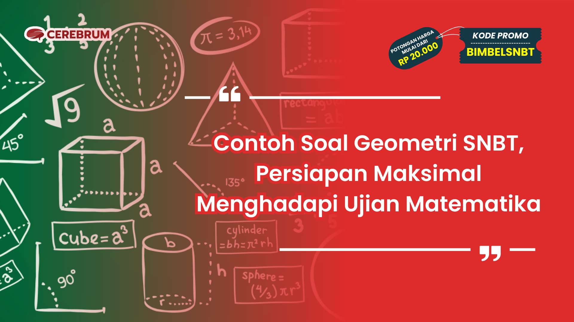 Contoh Soal Geometri SNBT