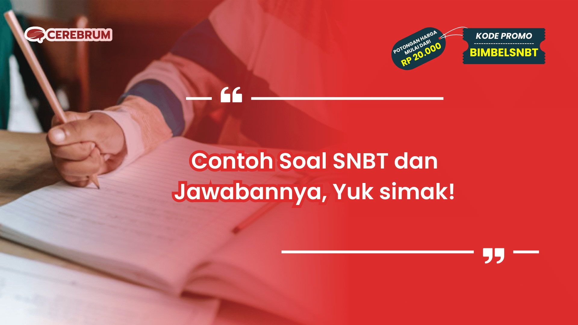 Contoh Soal SNBT dan Jawabannya