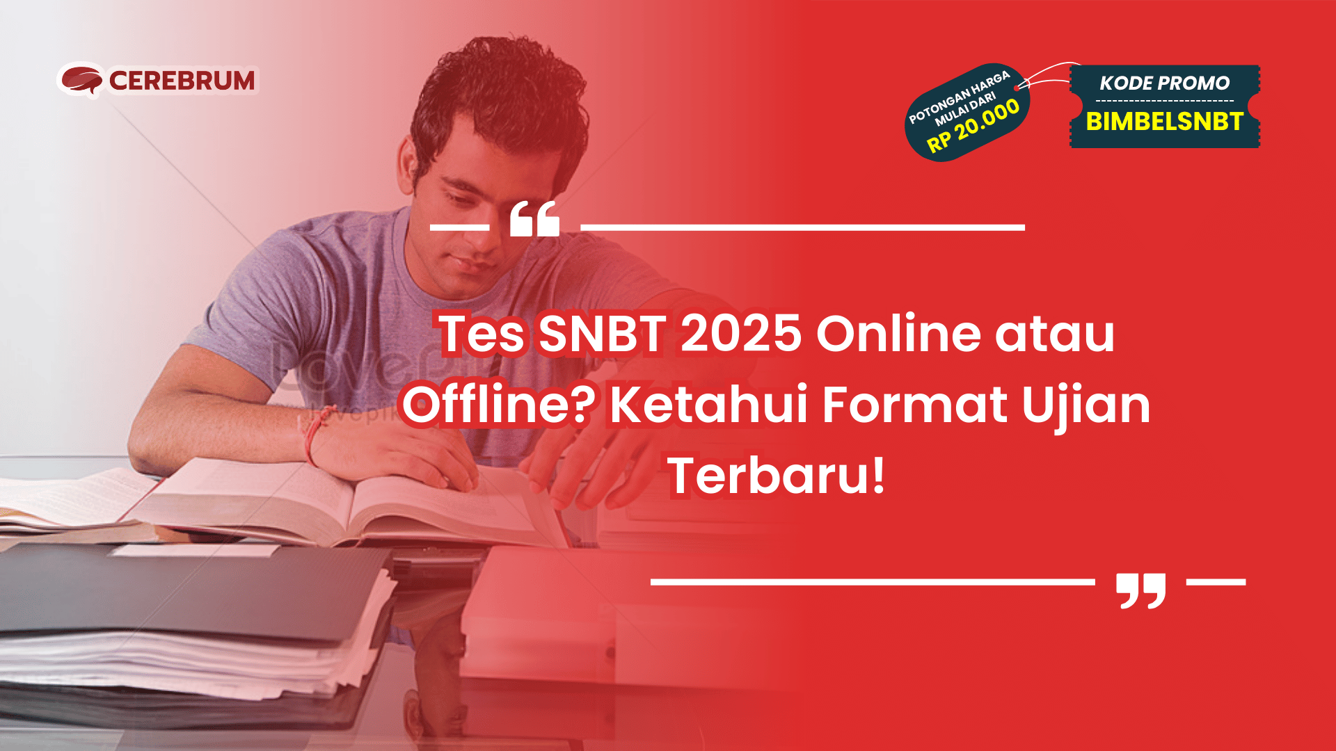 Tes SNBT 2025 Online atau Offline?