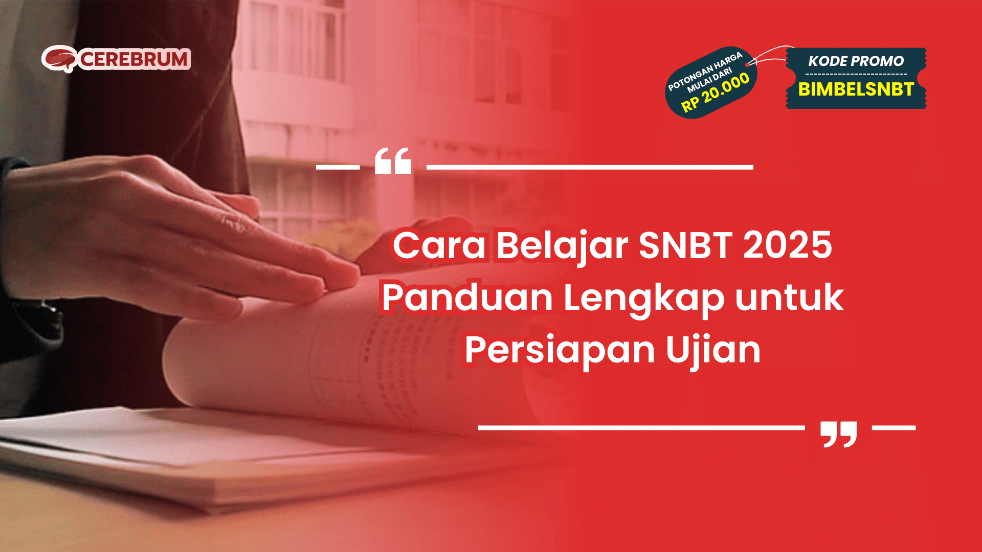 Cara Belajar SNBT 2025