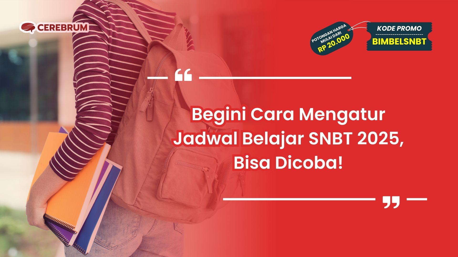 Jadwal Belajar SNBT 2025