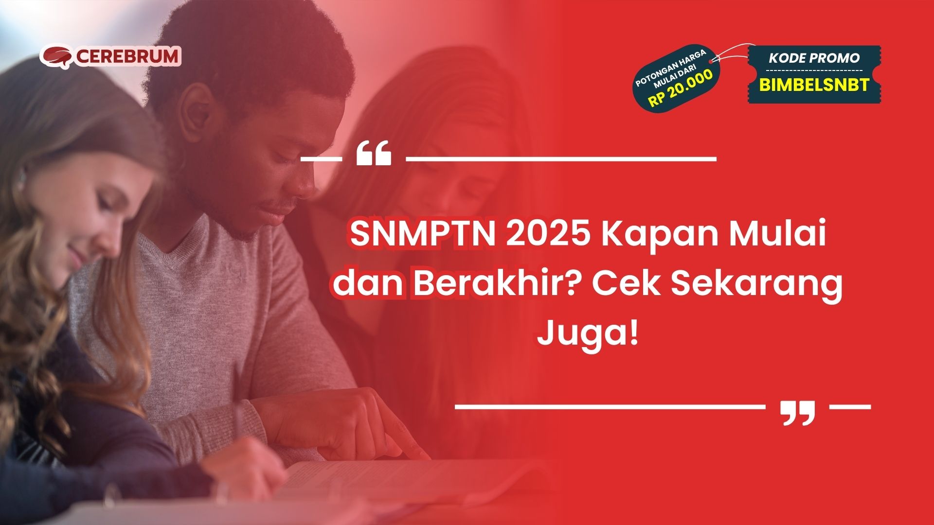 SNMPTN 2025 Kapan