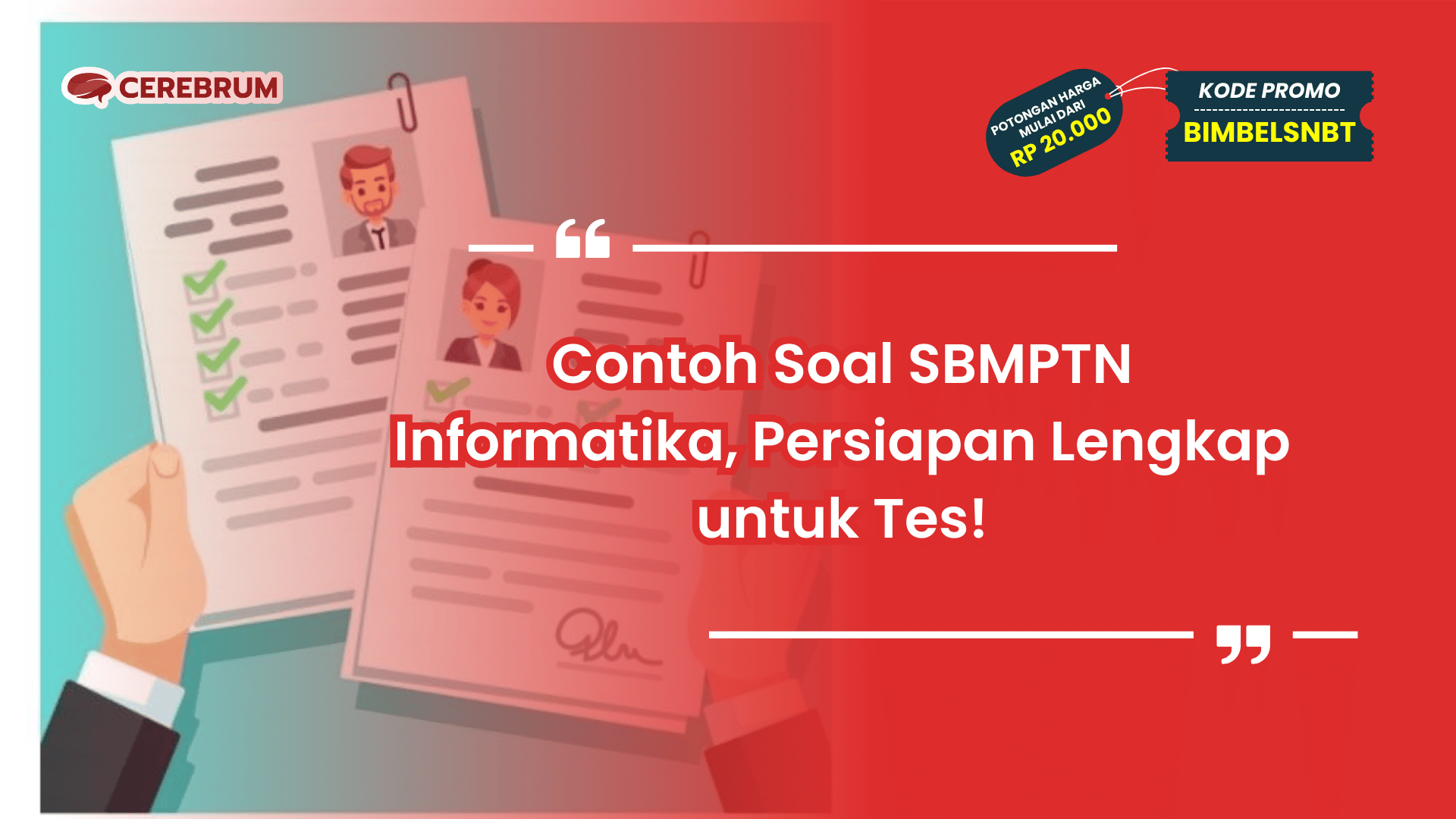 Contoh Soal SBMPTN Informatika