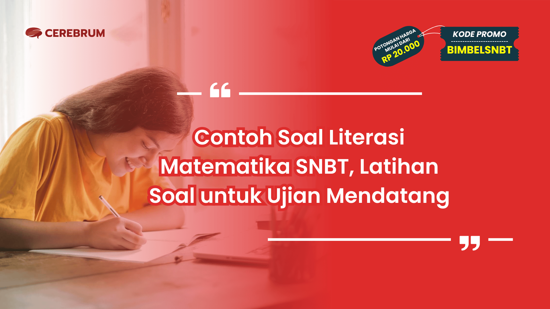 Contoh Soal Literasi Matematika SNBT