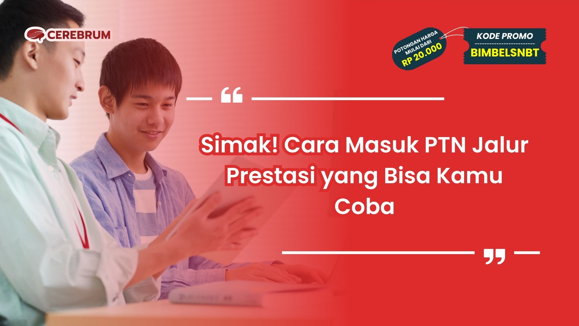 Cara Masuk PTN Jalur Prestasi