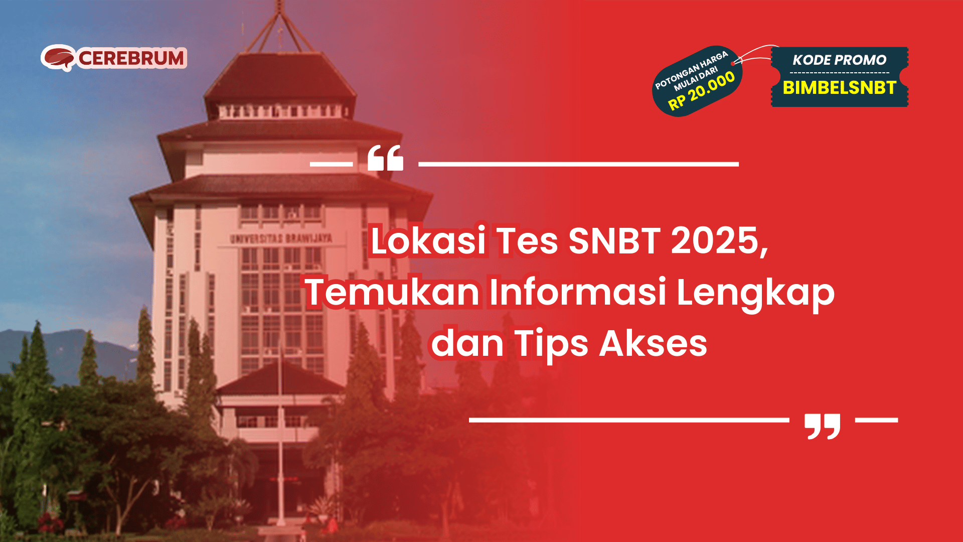 Lokasi Tes SNBT 2025