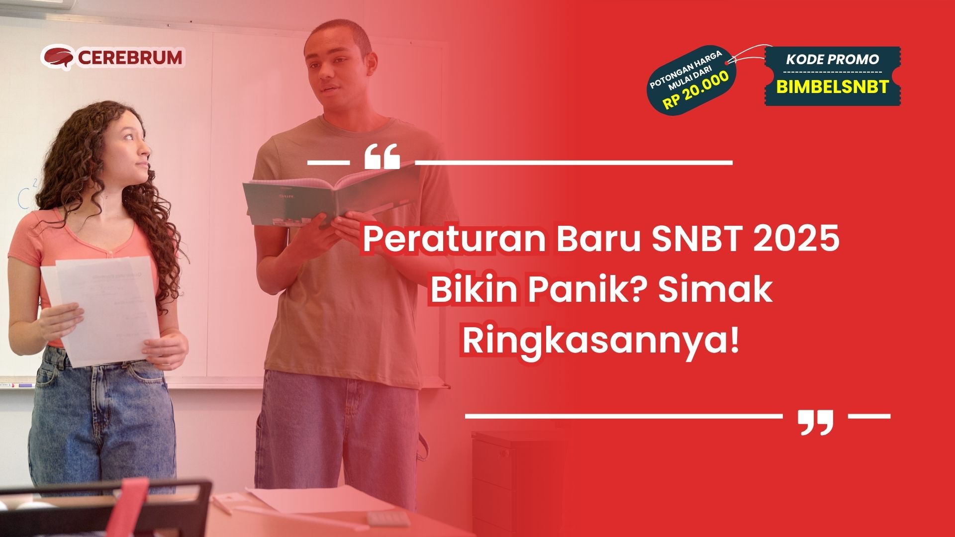 Peraturan Baru SNBT 2025