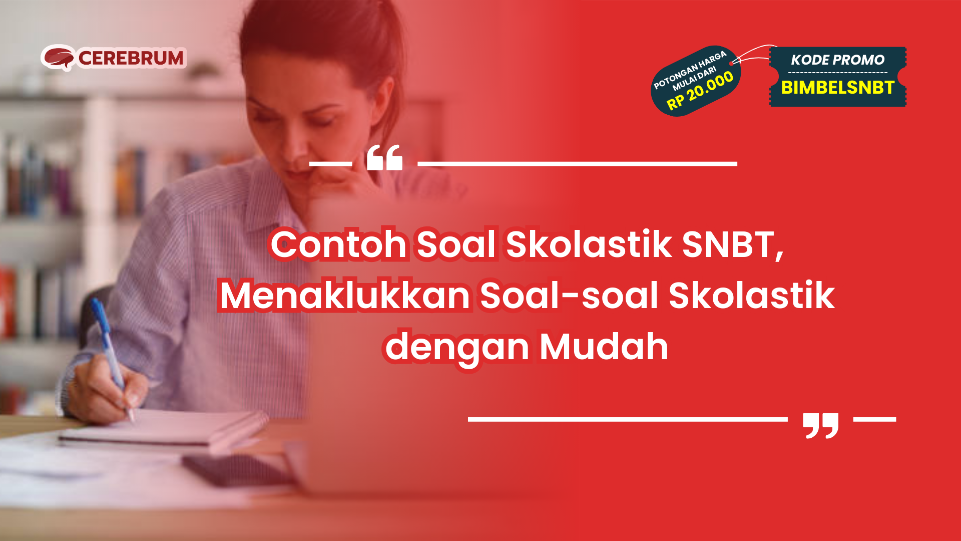 Contoh Soal Skolastik SNBT