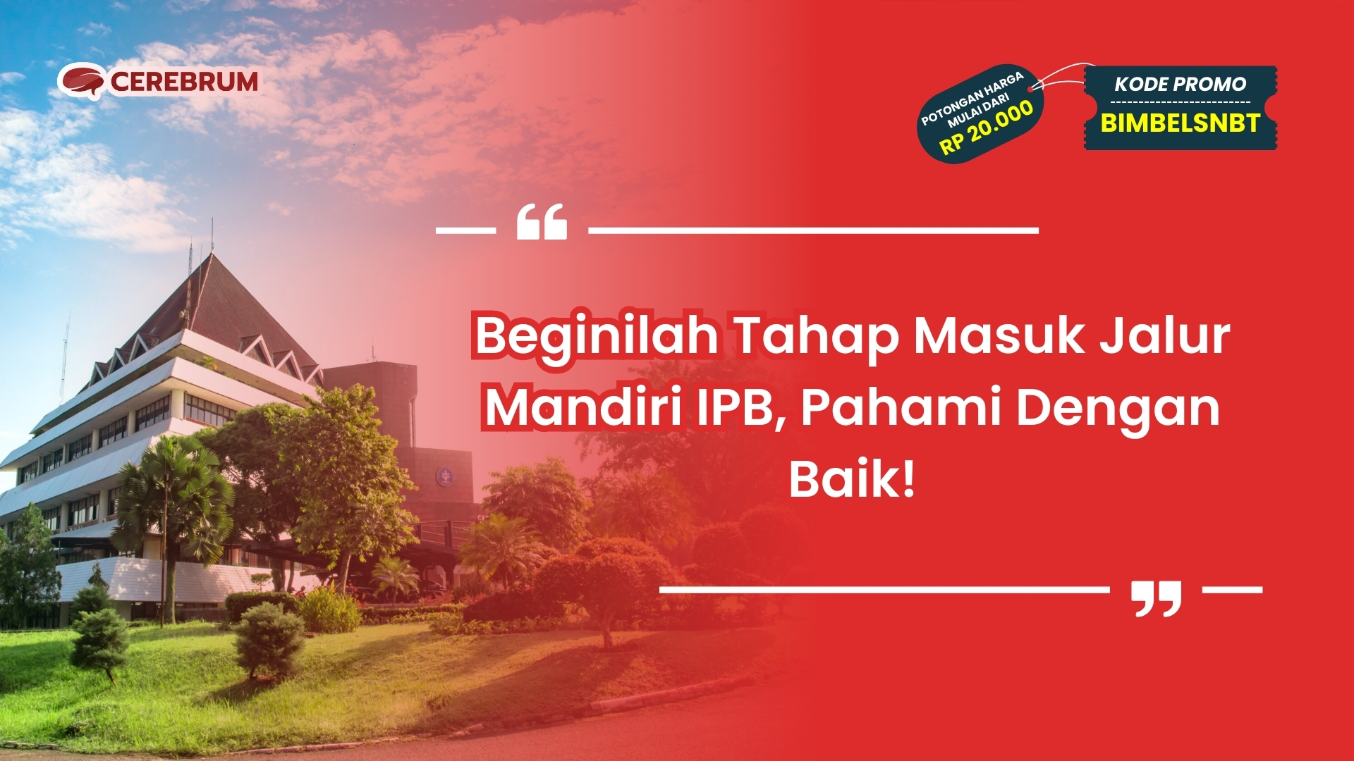 Jalur Mandiri IPB