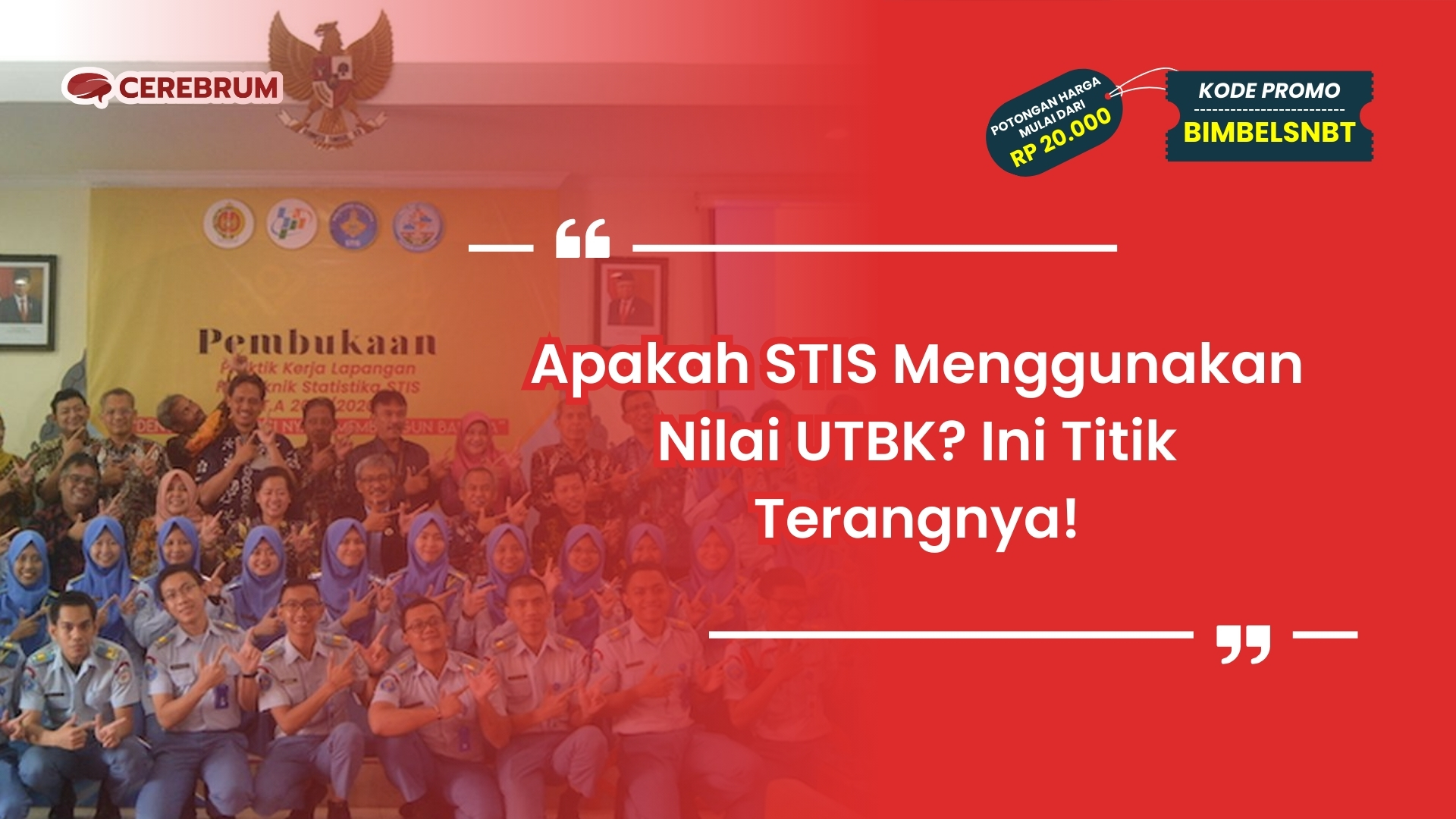 apakah stis menggunakan nilai utbk
