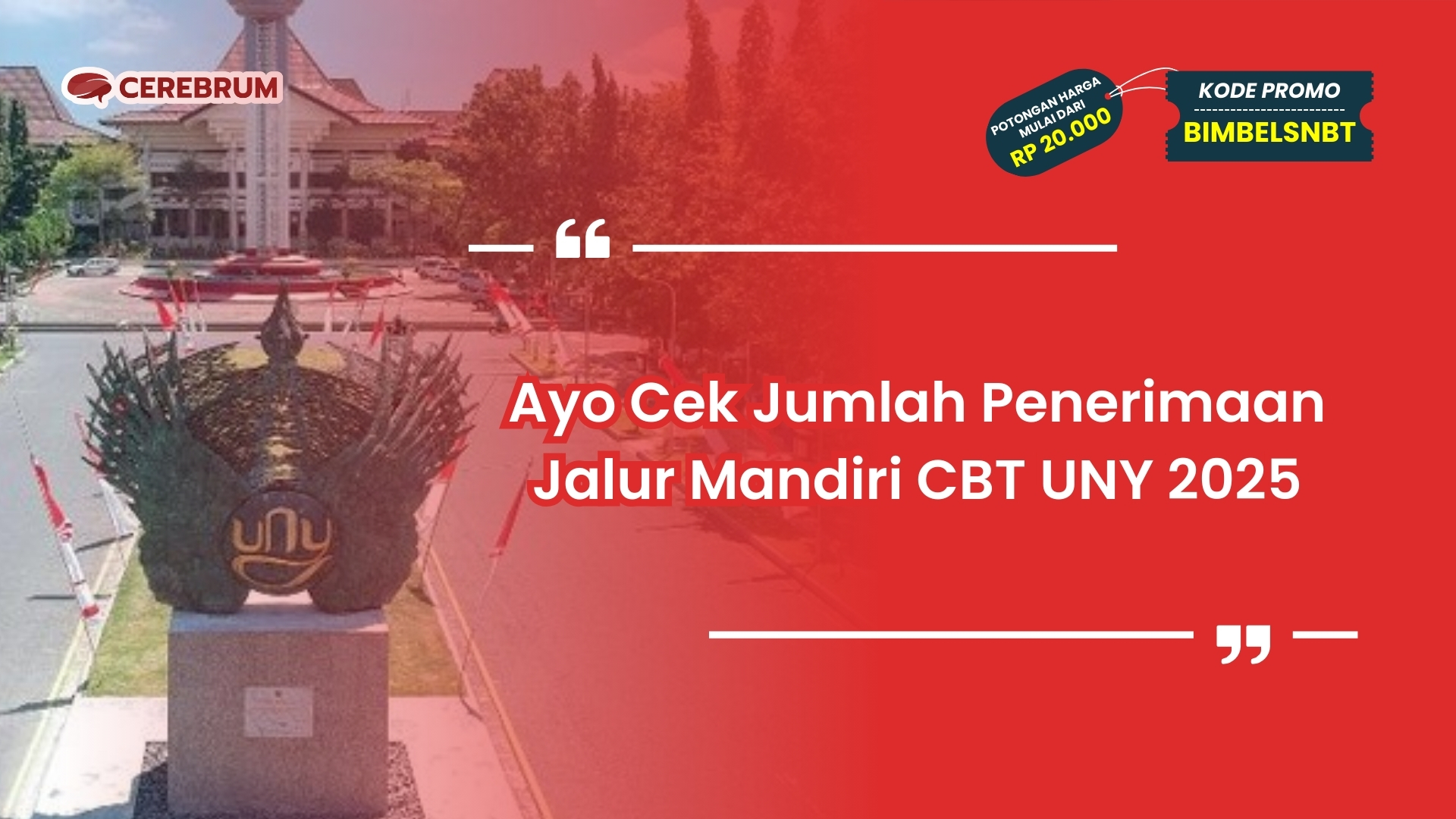 Jalur Mandiri CBT UNY 2025
