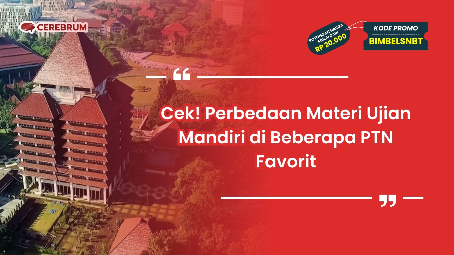 Materi Ujian Mandiri