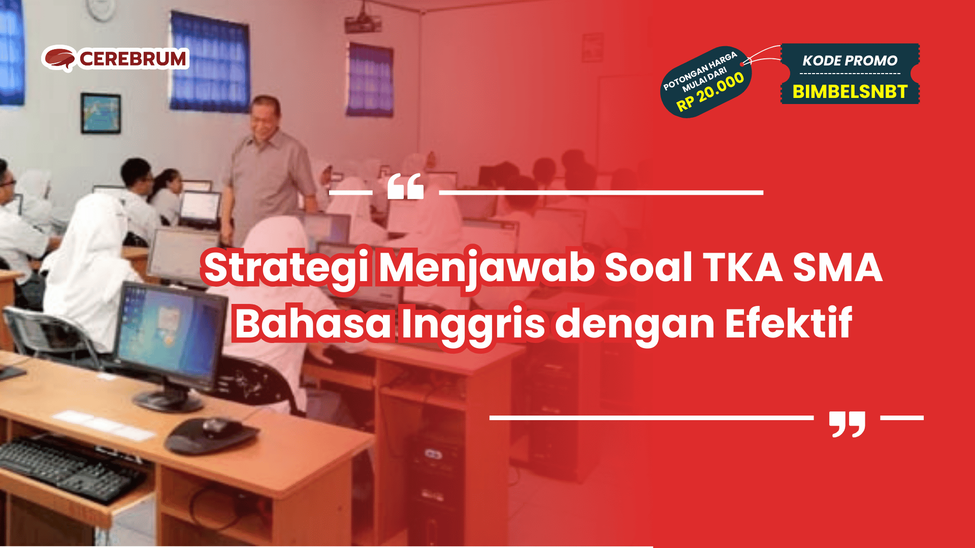 Soal TKA SMA Bahasa Inggris