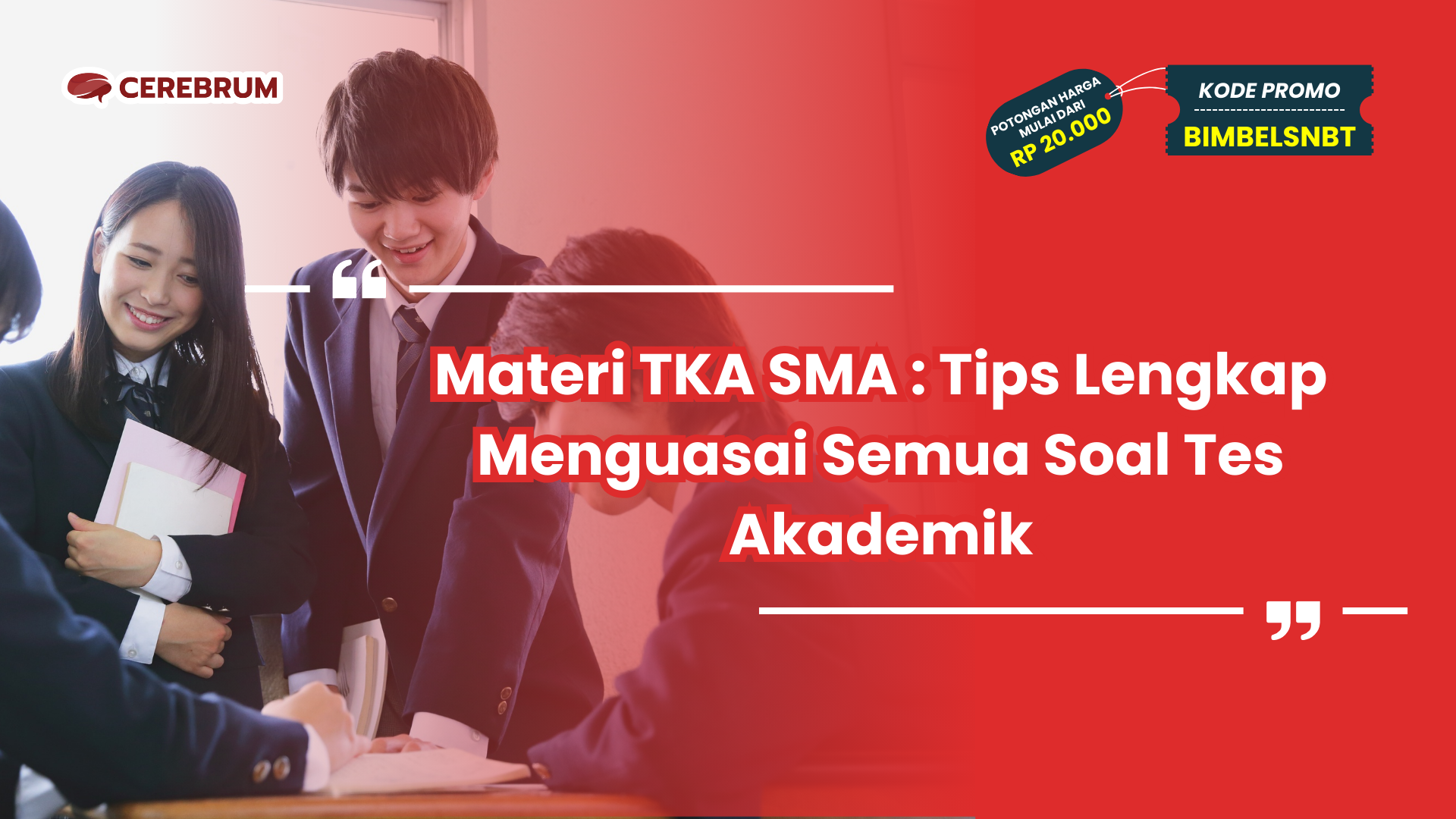 Materi TKA SMA : Tips Lengkap Menguasai Semua Soal Tes Akademik
