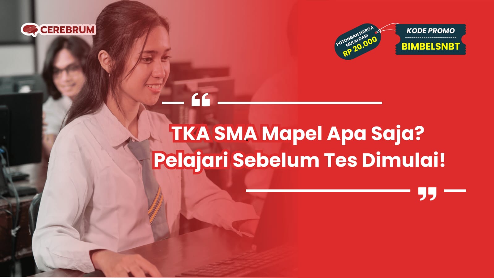 TKA SMA Mapel Apa Saja