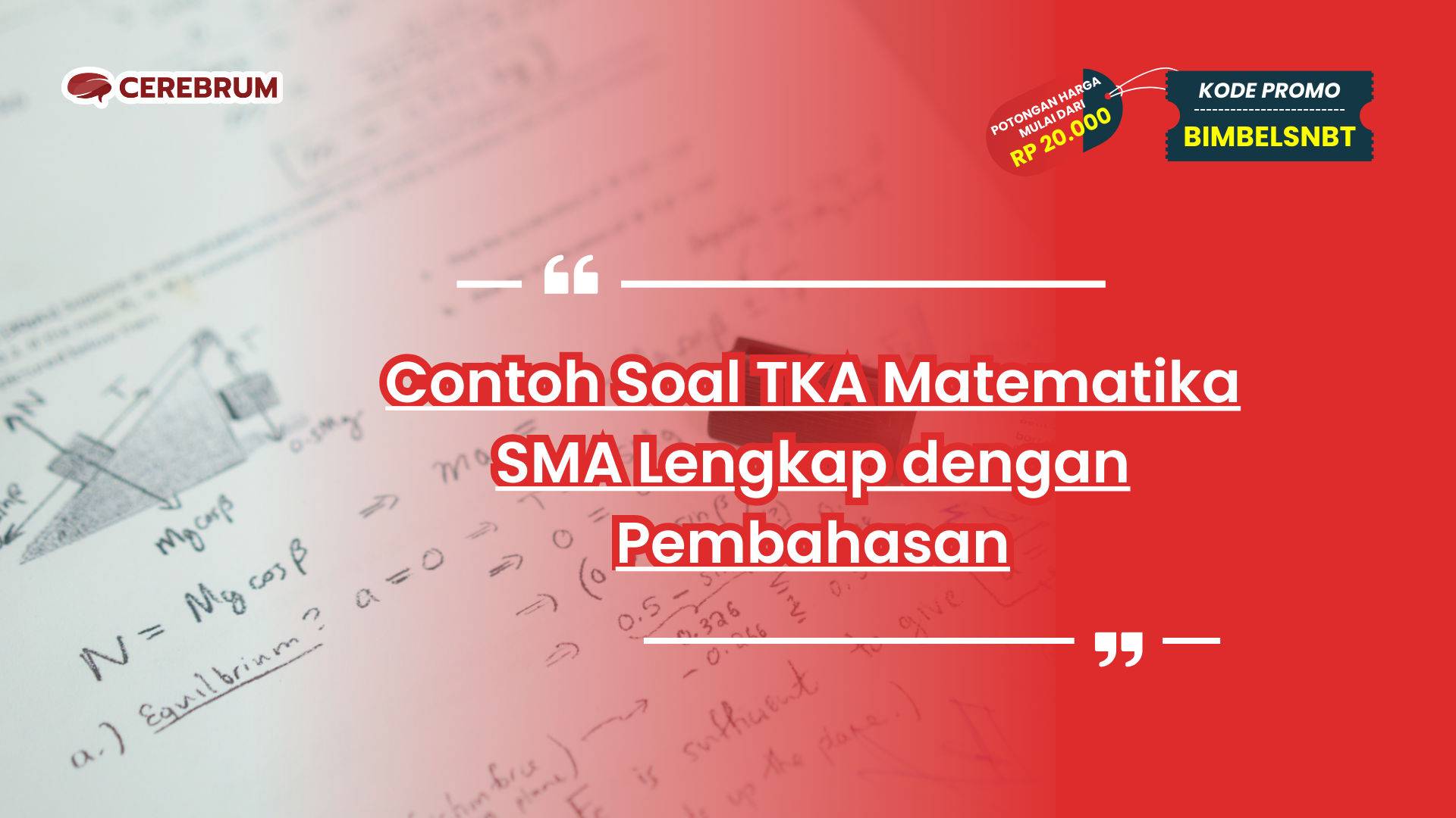 contoh soal tka matematika sma