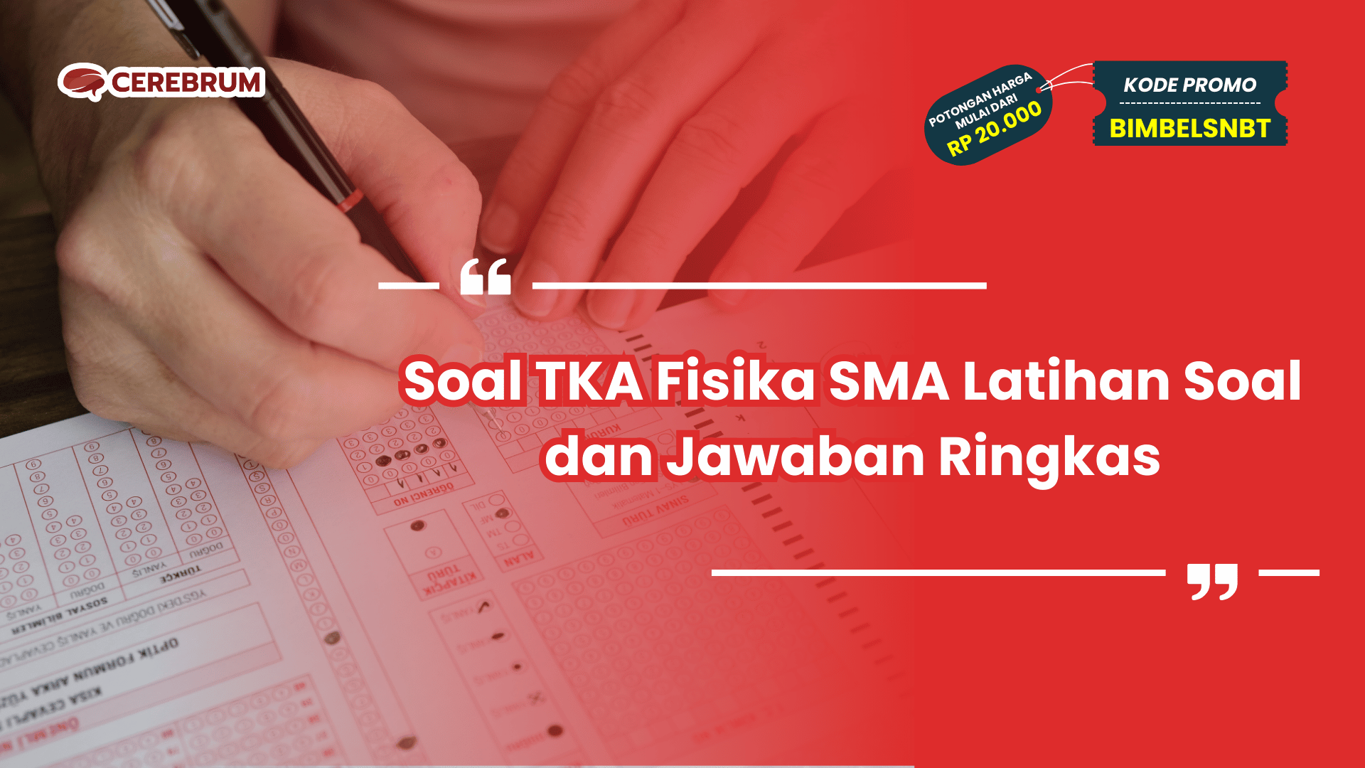 Soal TKA Fisika SMA