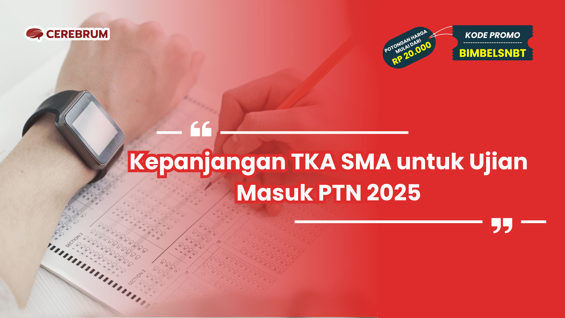Kepanjangan TKA SMA