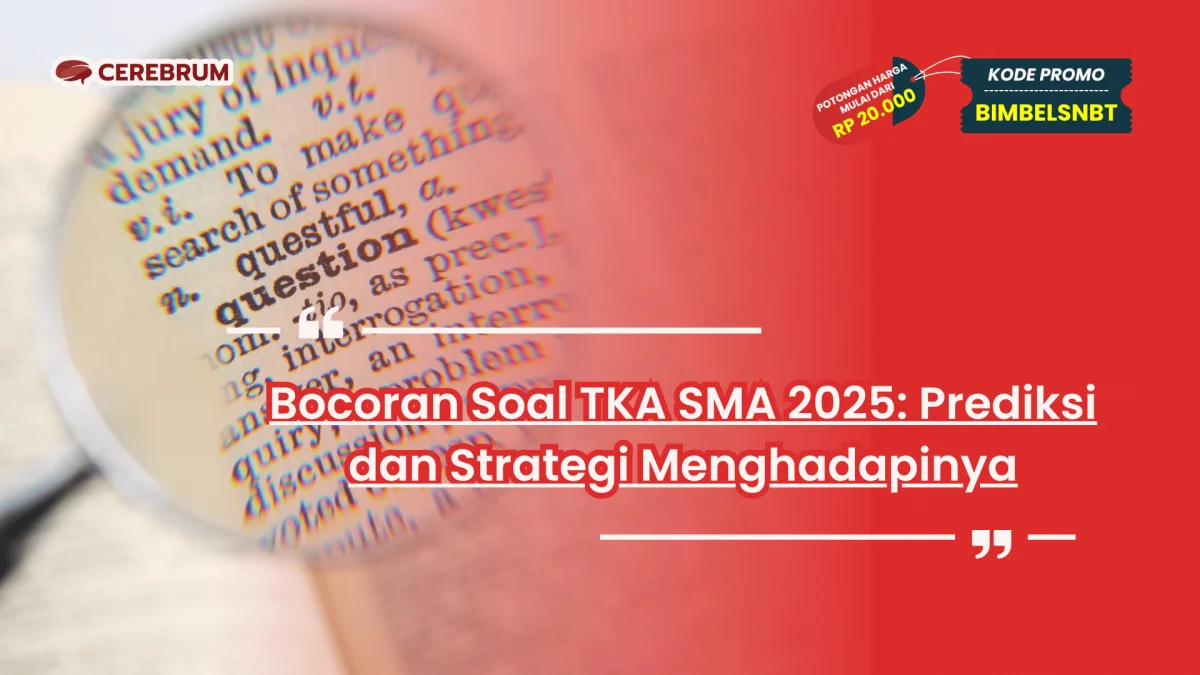 Bocoran Soal TKA SMA 2025