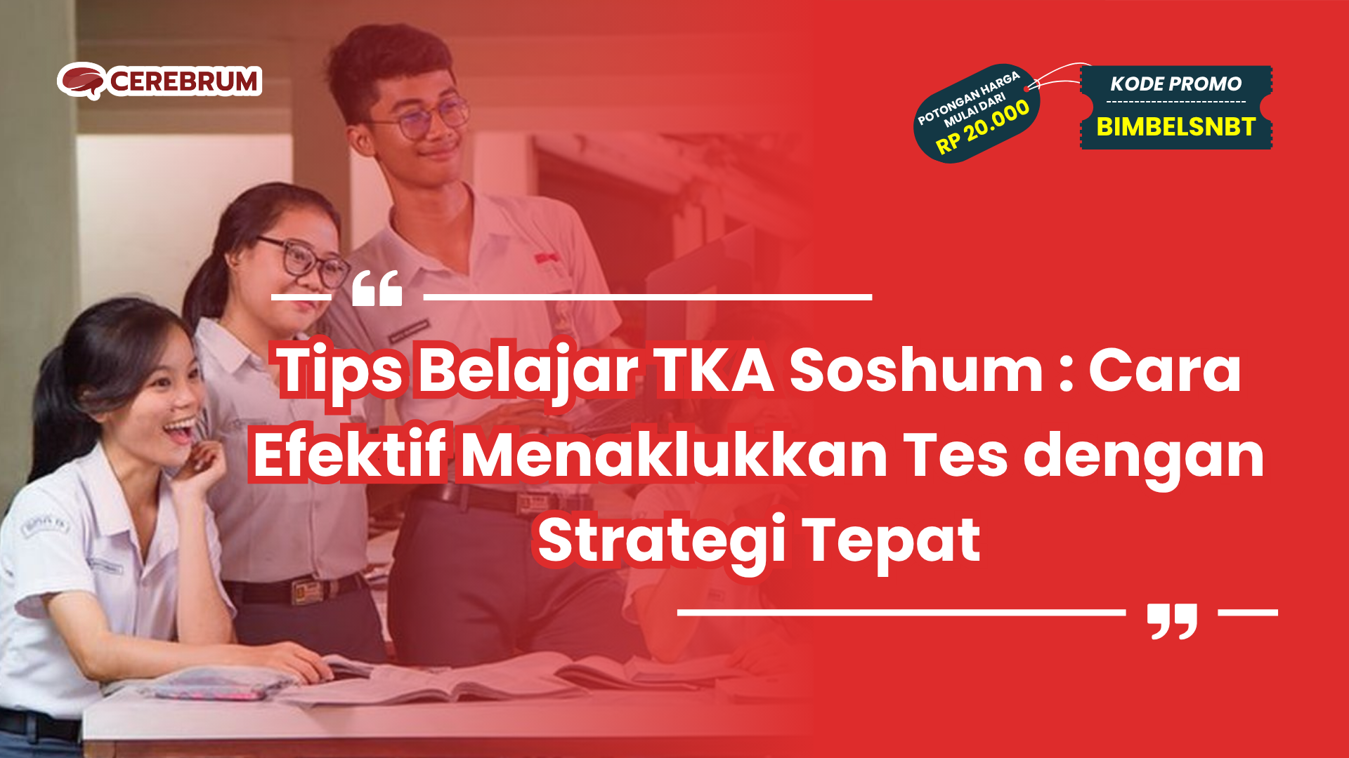 Tips Belajar TKA Soshum