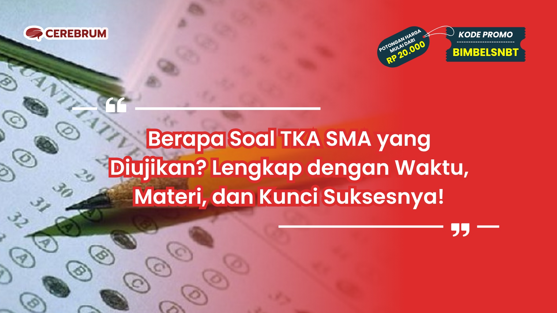 berapa soal tka sma