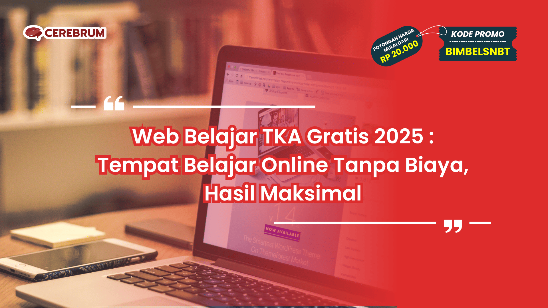 Web Belajar TKA Gratis
