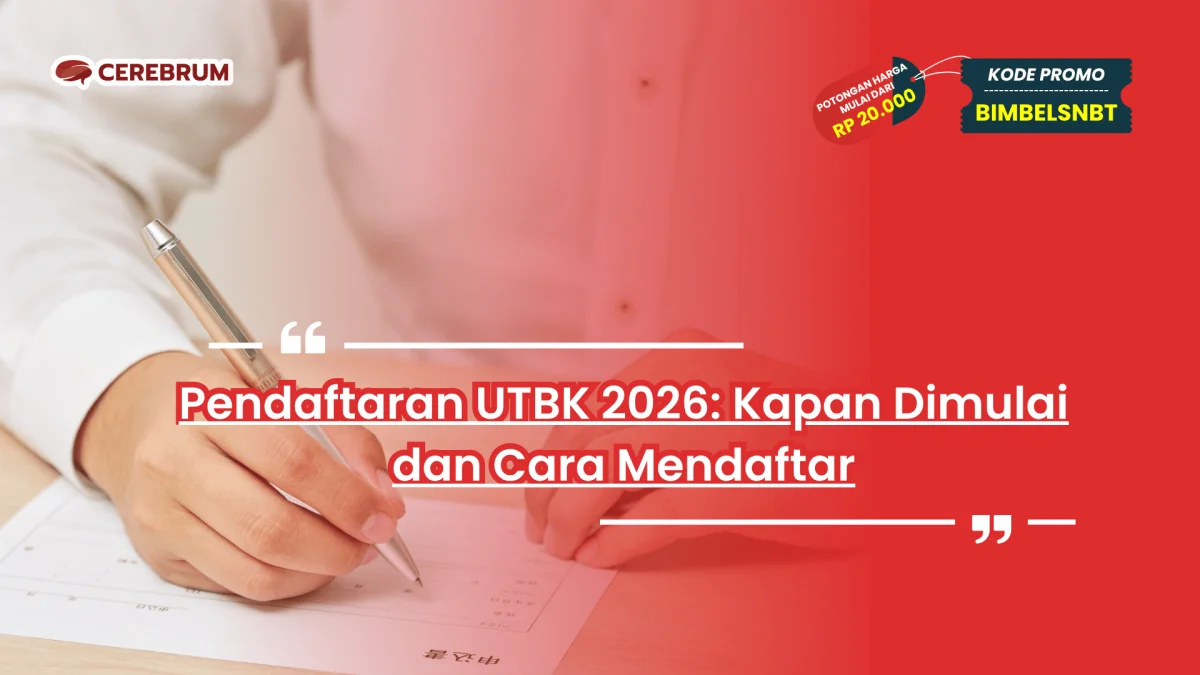 Pendaftaran UTBK 2026