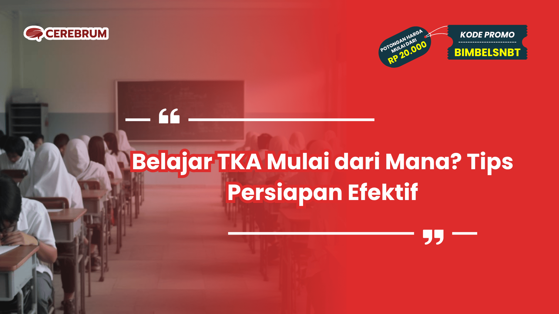 Belajar TKA Mulai Dari Mana