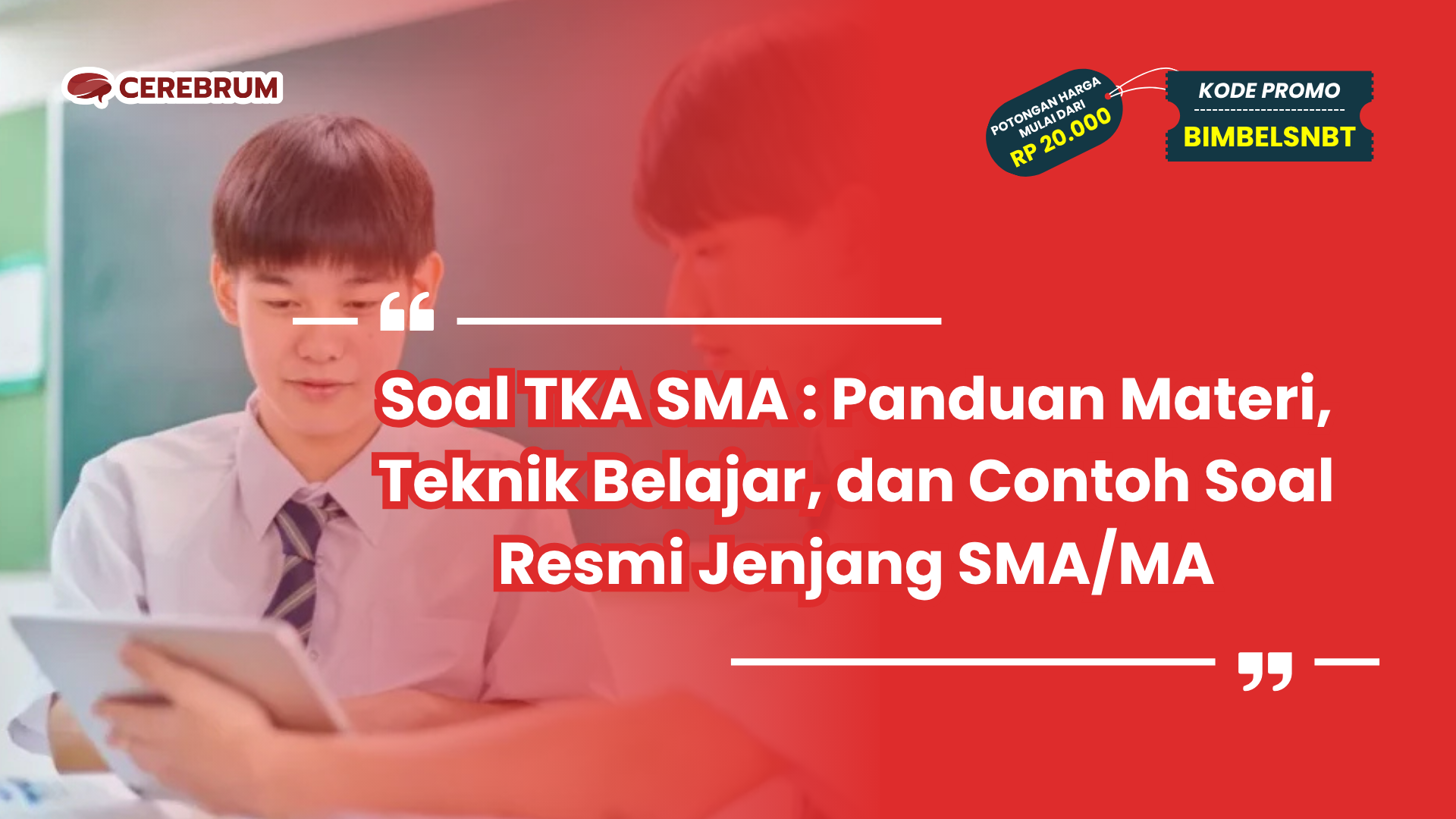 Soal TKA SMA