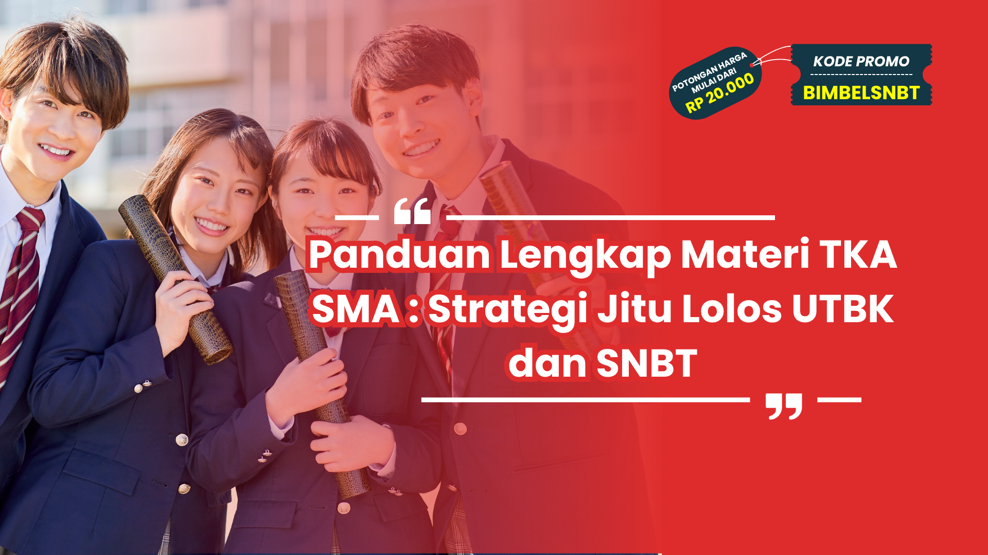Panduan Lengkap Materi TKA SMA : Strategi Jitu Lolos UTBK dan SNBT