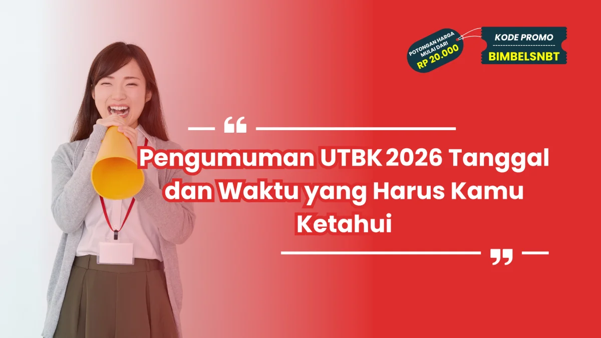 Pengumuman UTBK 2026