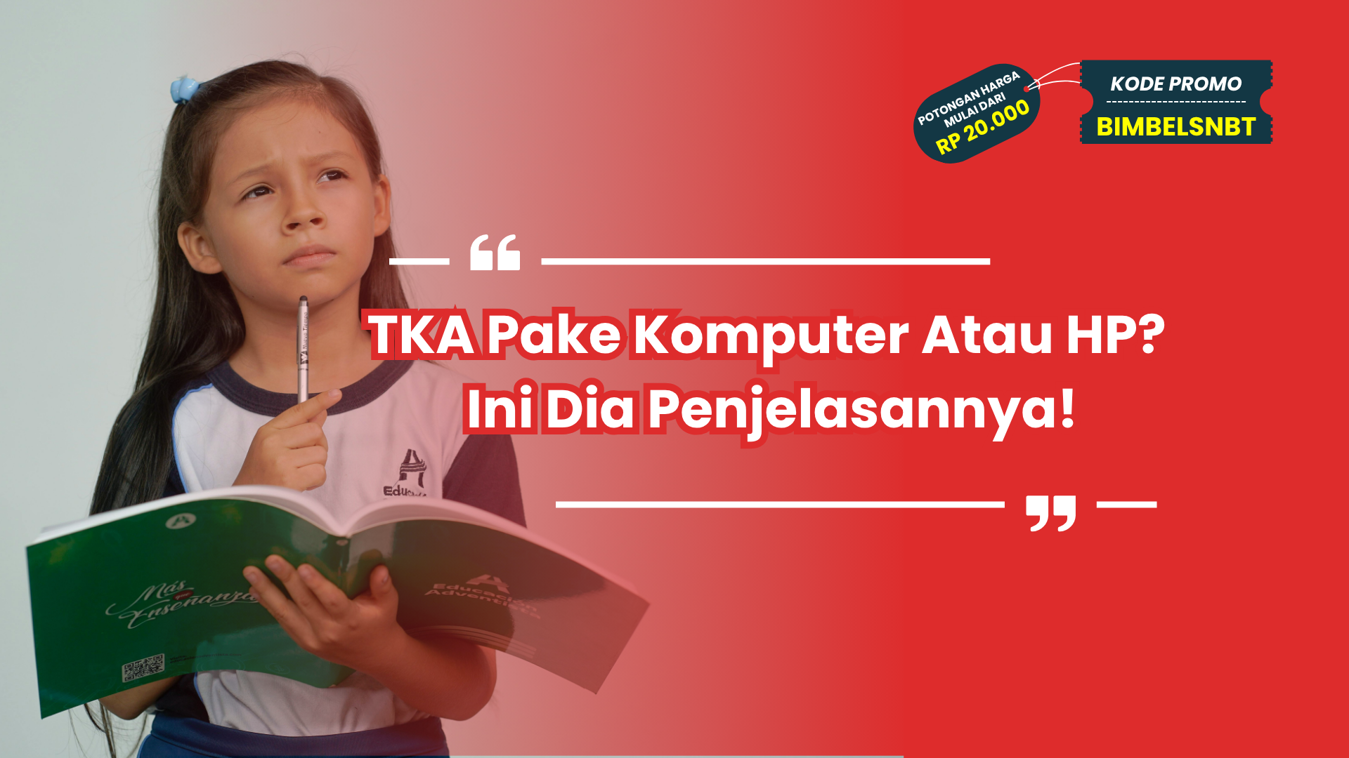 TKA Pake Komputer Atau HP