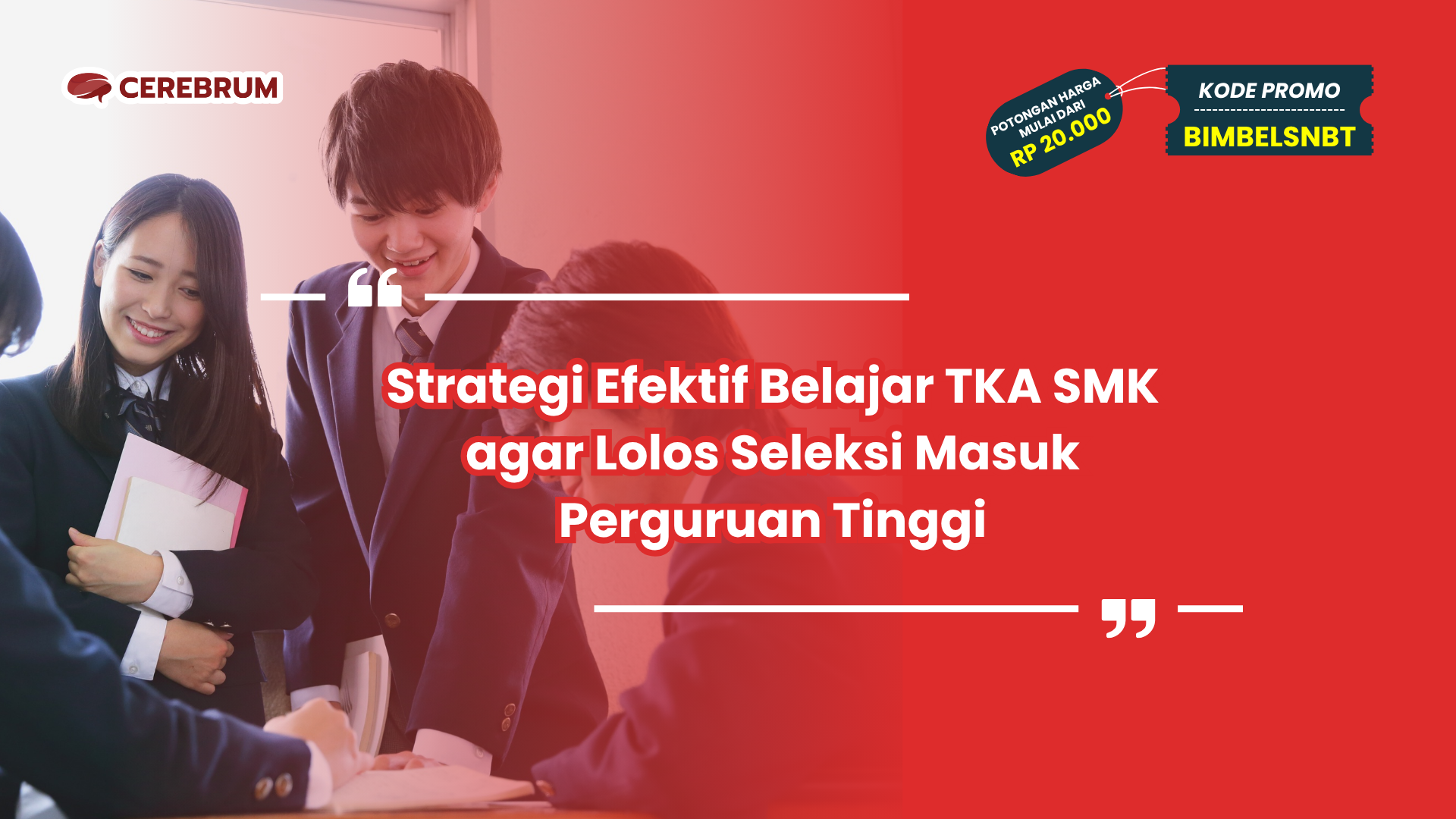 Strategi Efektif Belajar TKA SMK agar Lolos Seleksi Masuk Perguruan Tinggi