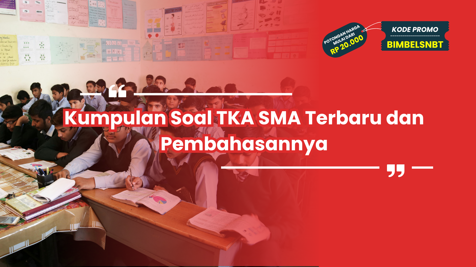 Kumpulan Soal TKA SMA Terbaru dan Pembahasannya