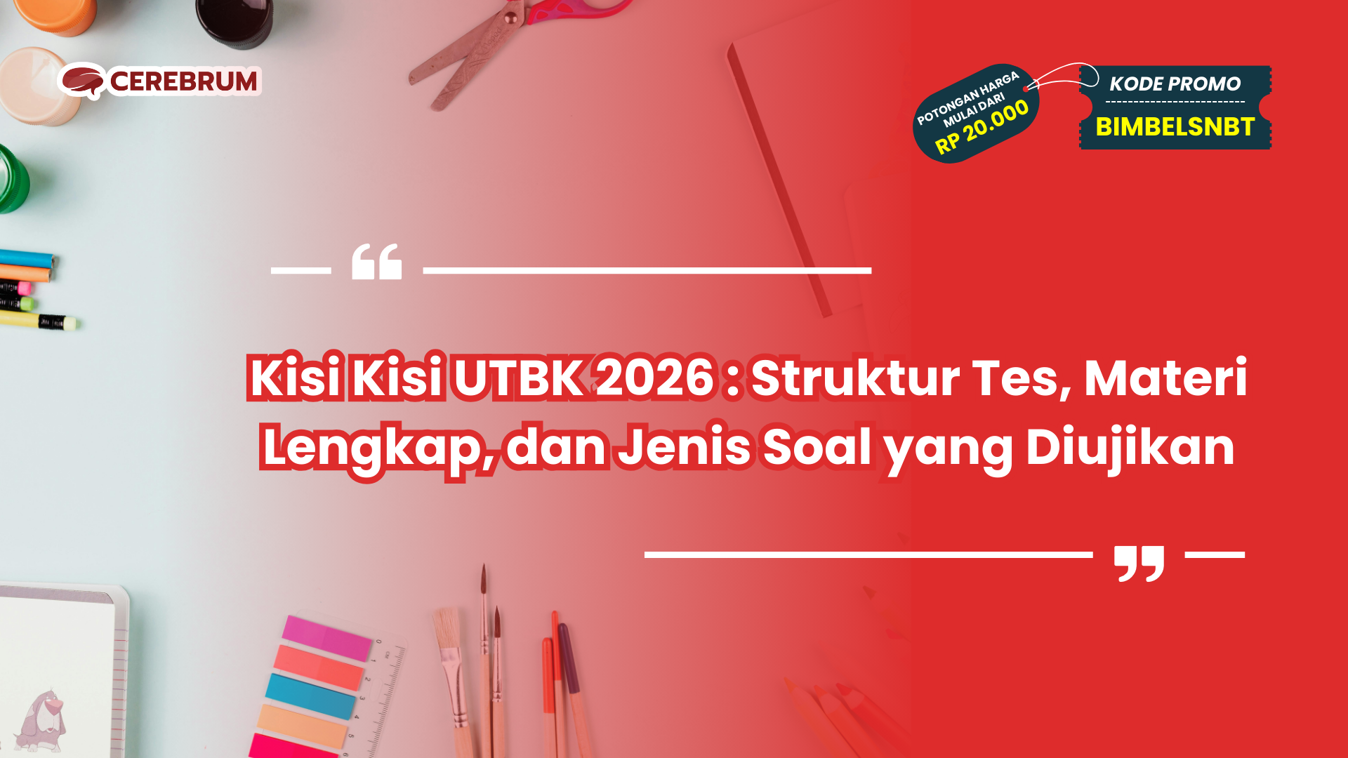 kisi kisi utbk 2026