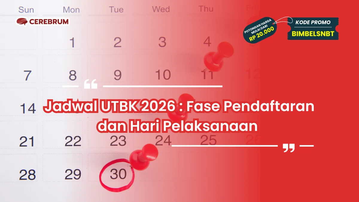 Jadwal UTBK 2026