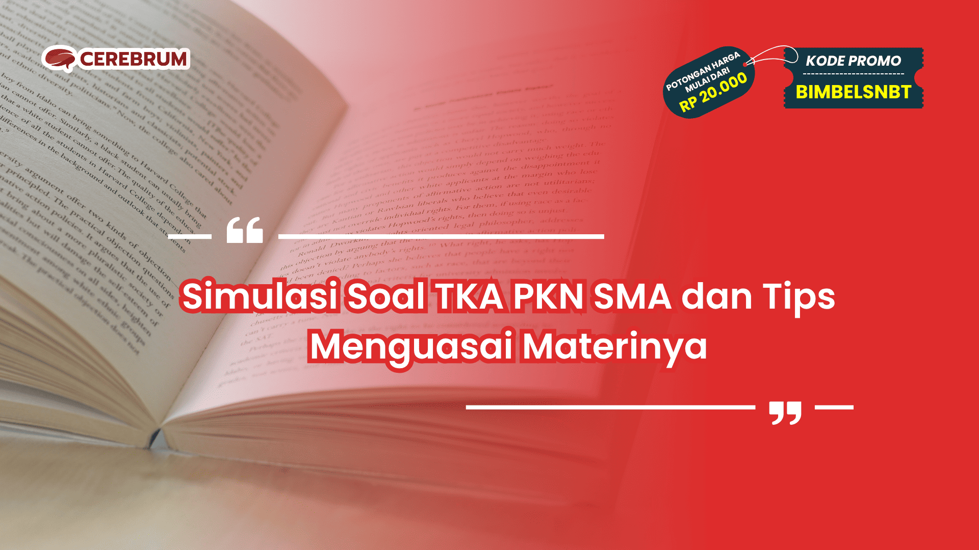 Contoh Soal TKA PKN SMA