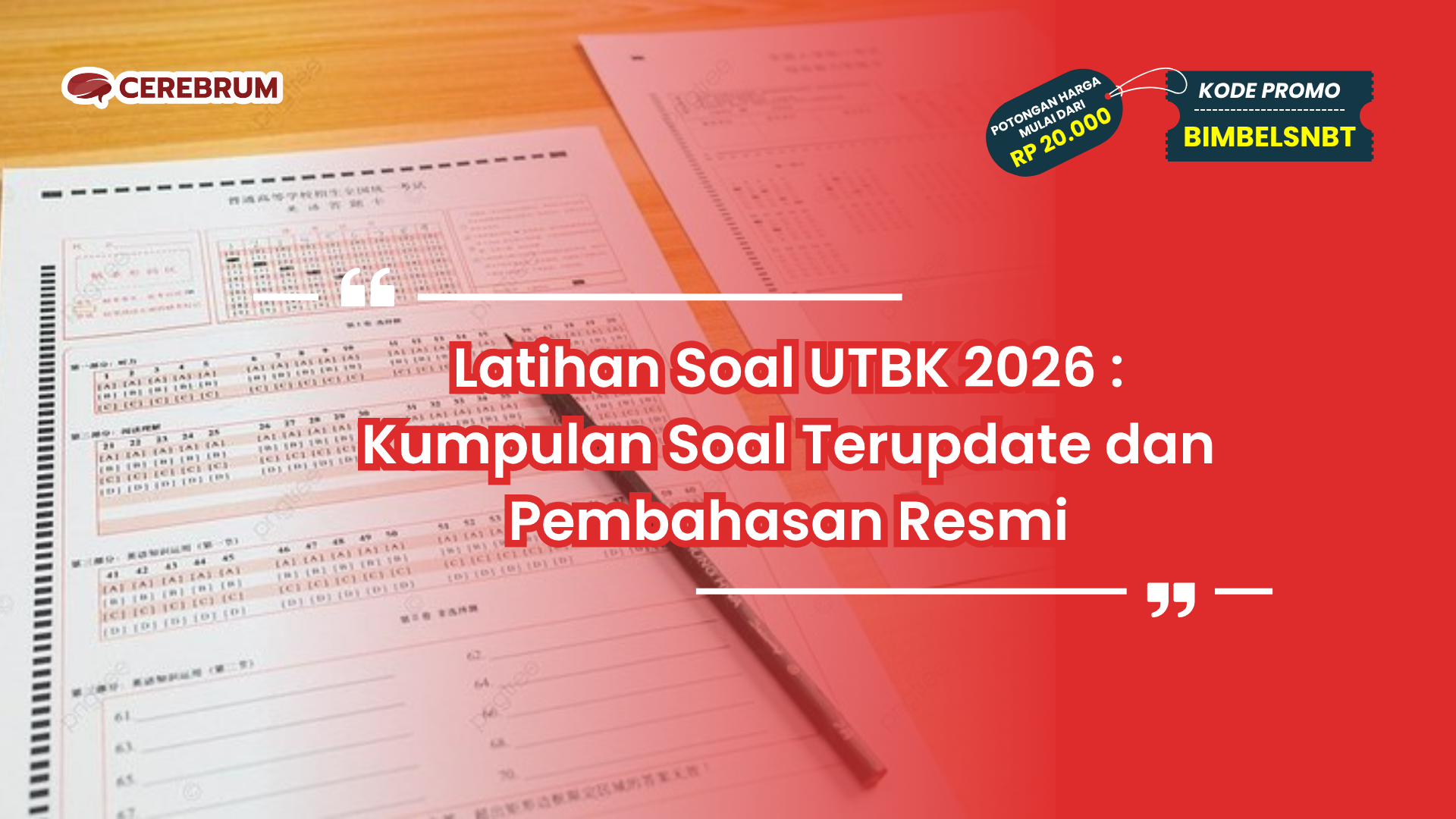 latihan soal utbk 2026