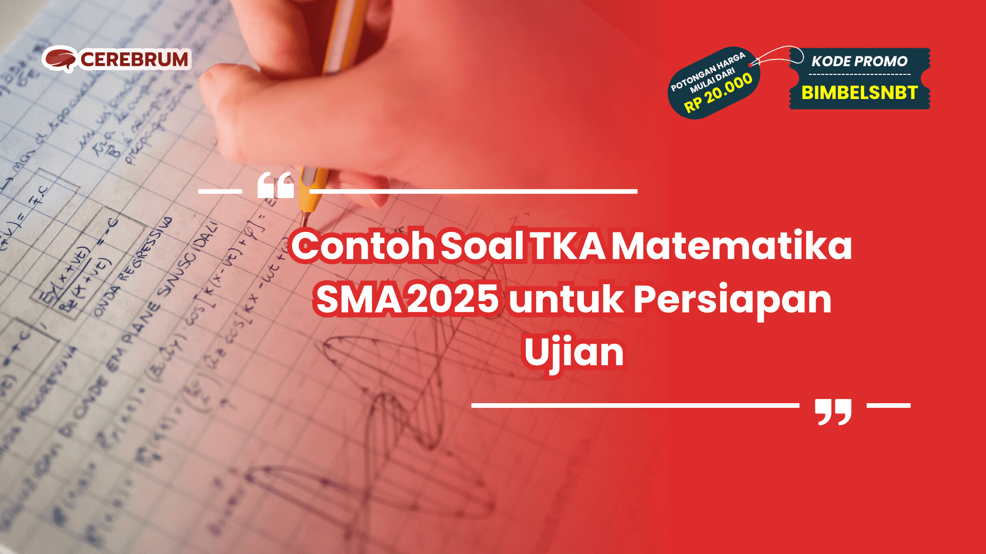 Contoh Soal TKA Matematika SMA 2025