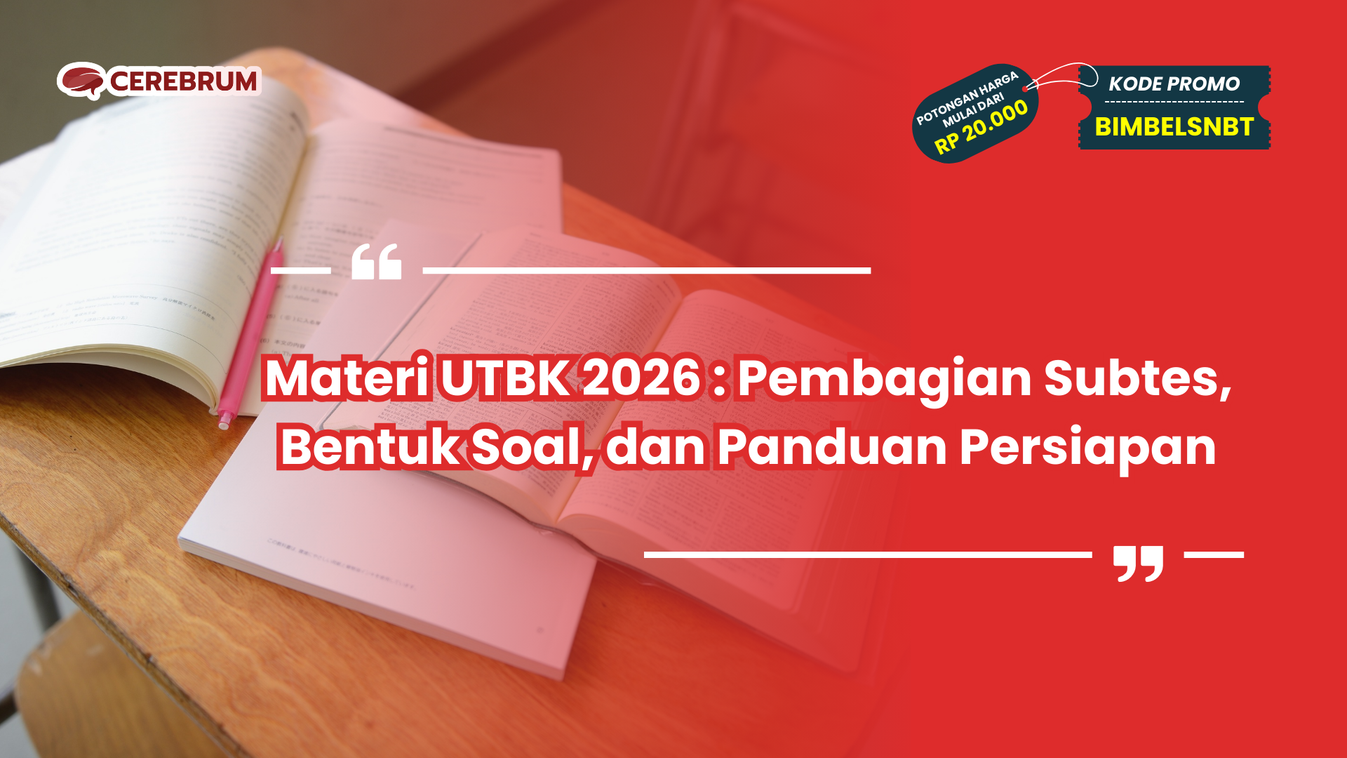 materi utbk 2026