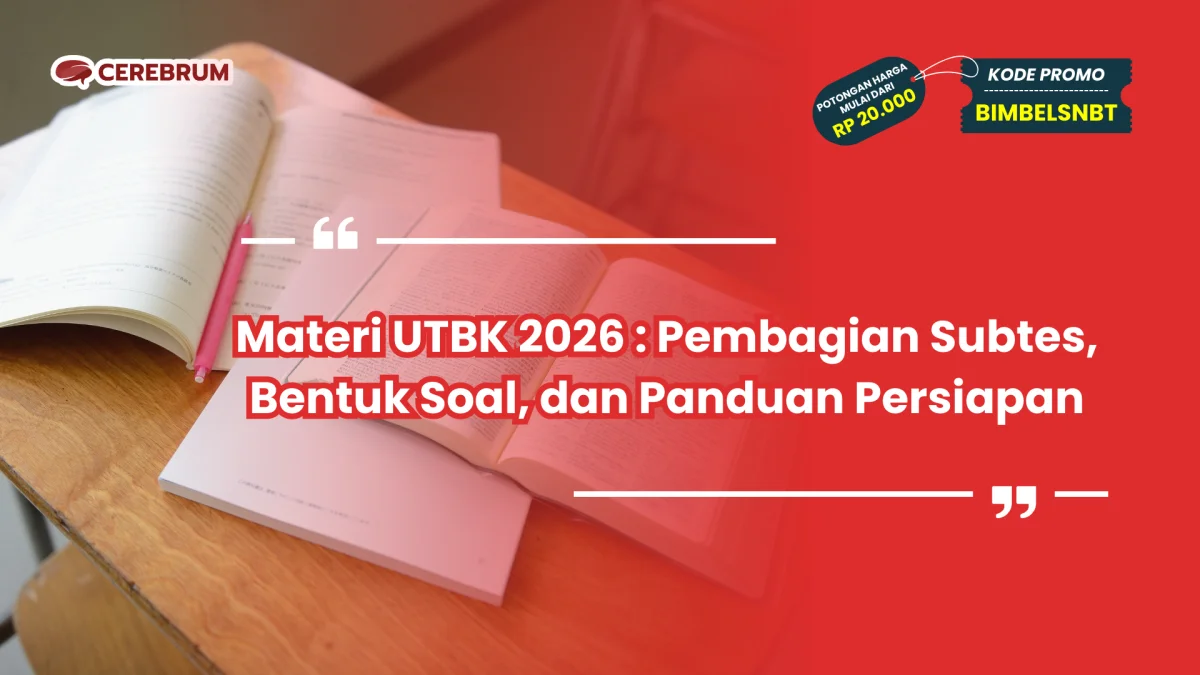 materi utbk 2026