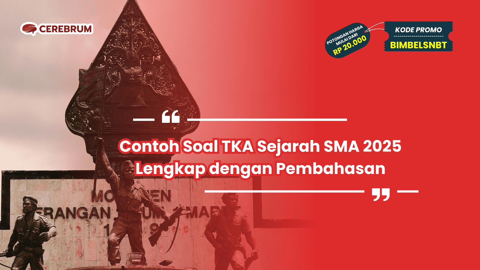 Contoh Soal TKA Sejarah SMA