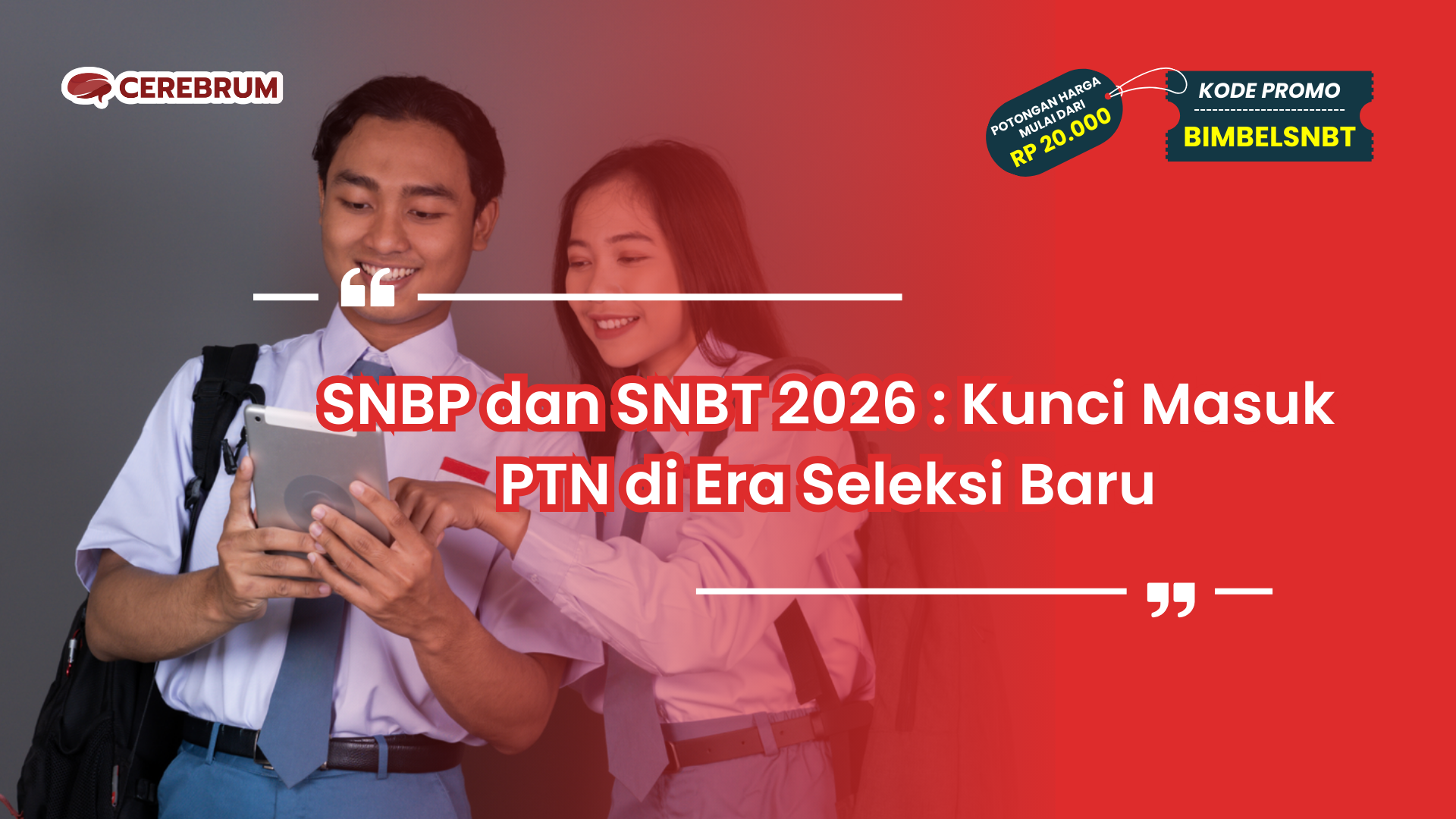snbp dan snbt 2026