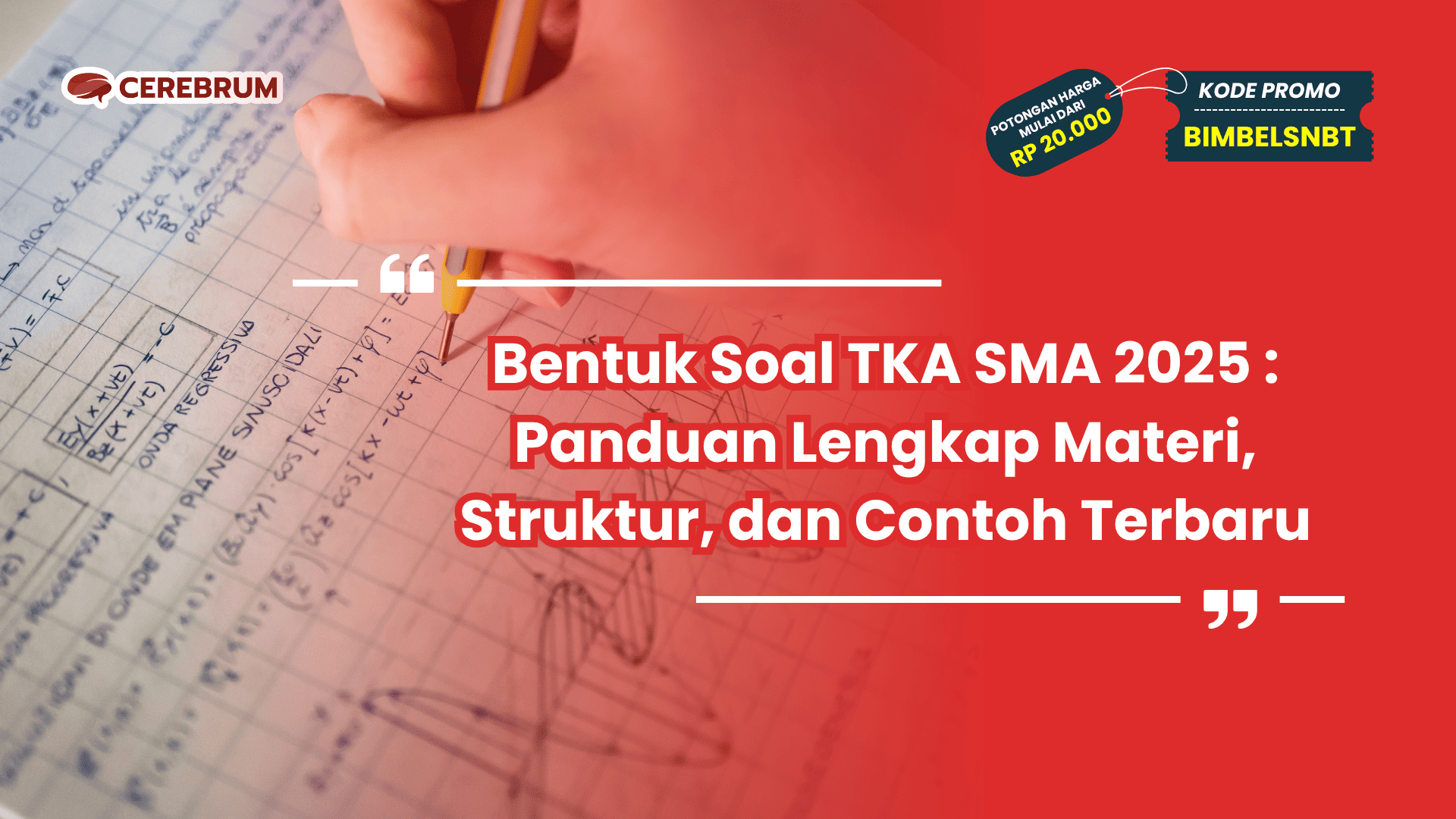 Bentuk Soal TKA SMA 2025