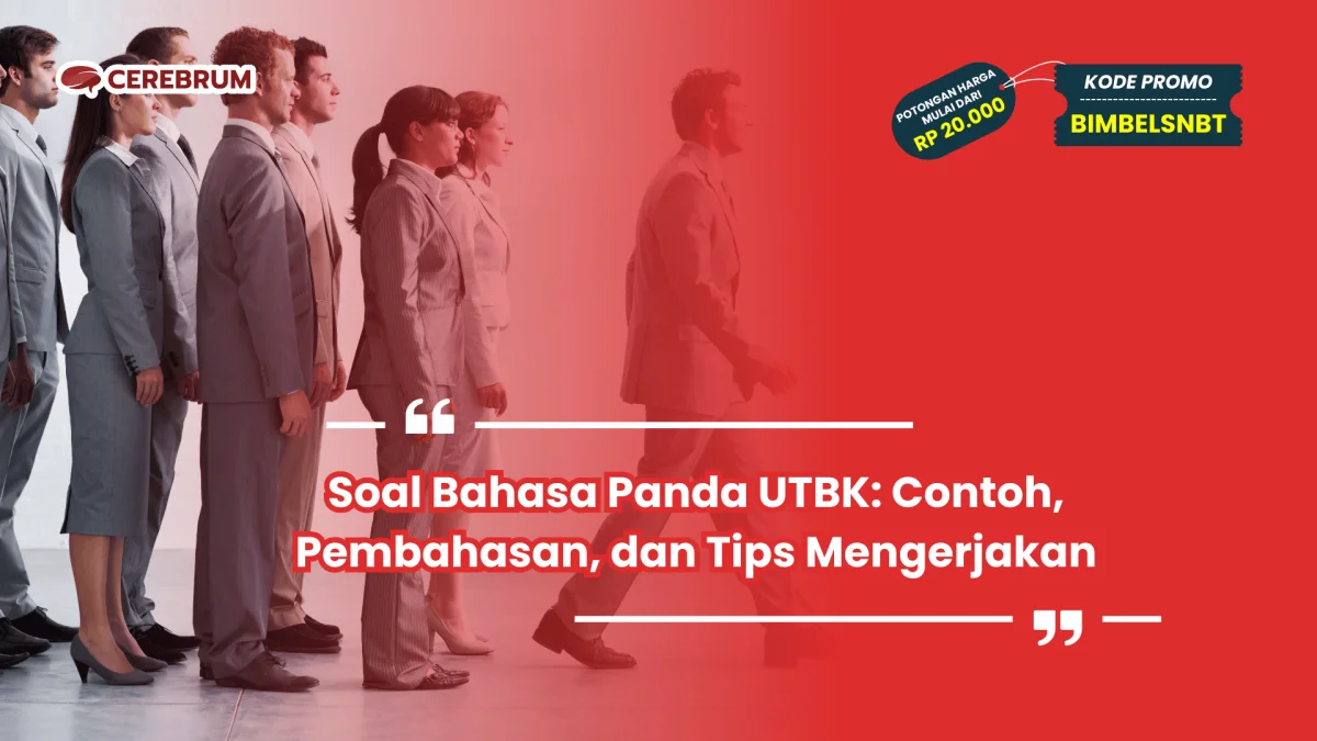 Soal Bahasa Panda UTBK