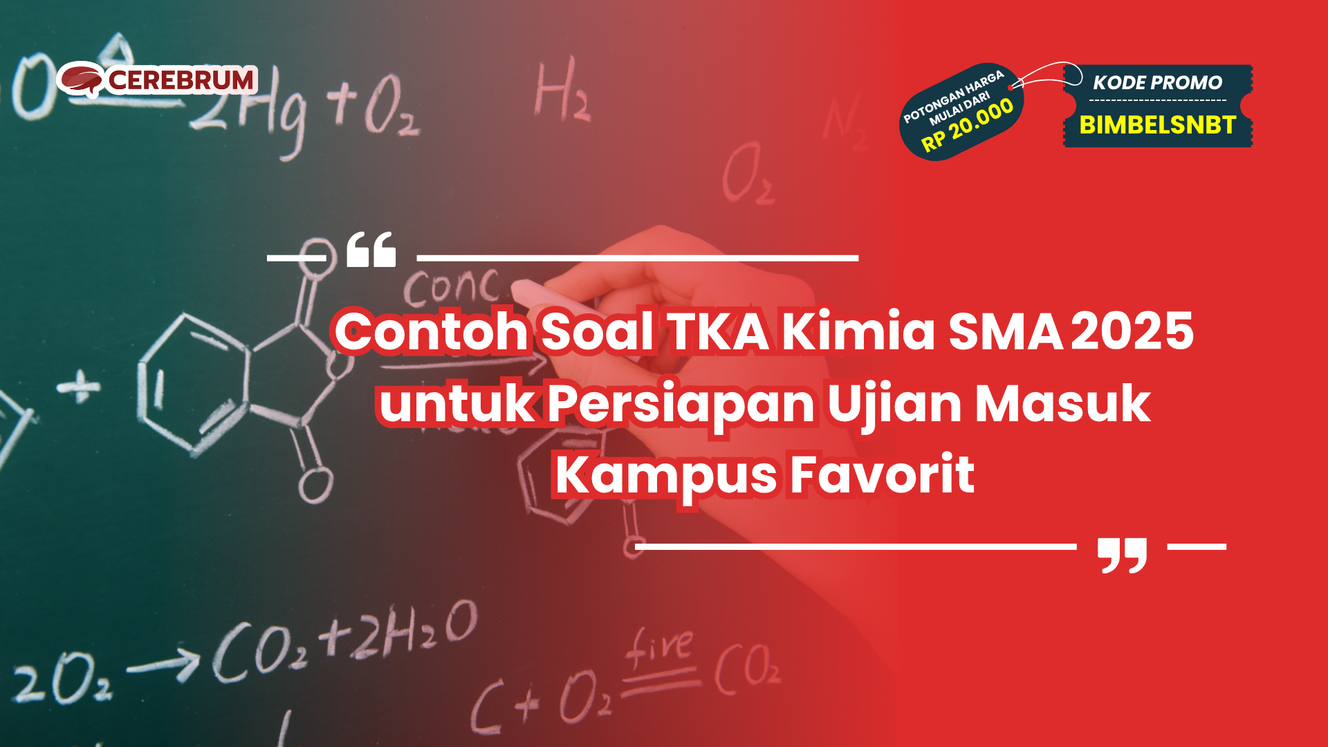 contoh soal tka kimia sma 2025
