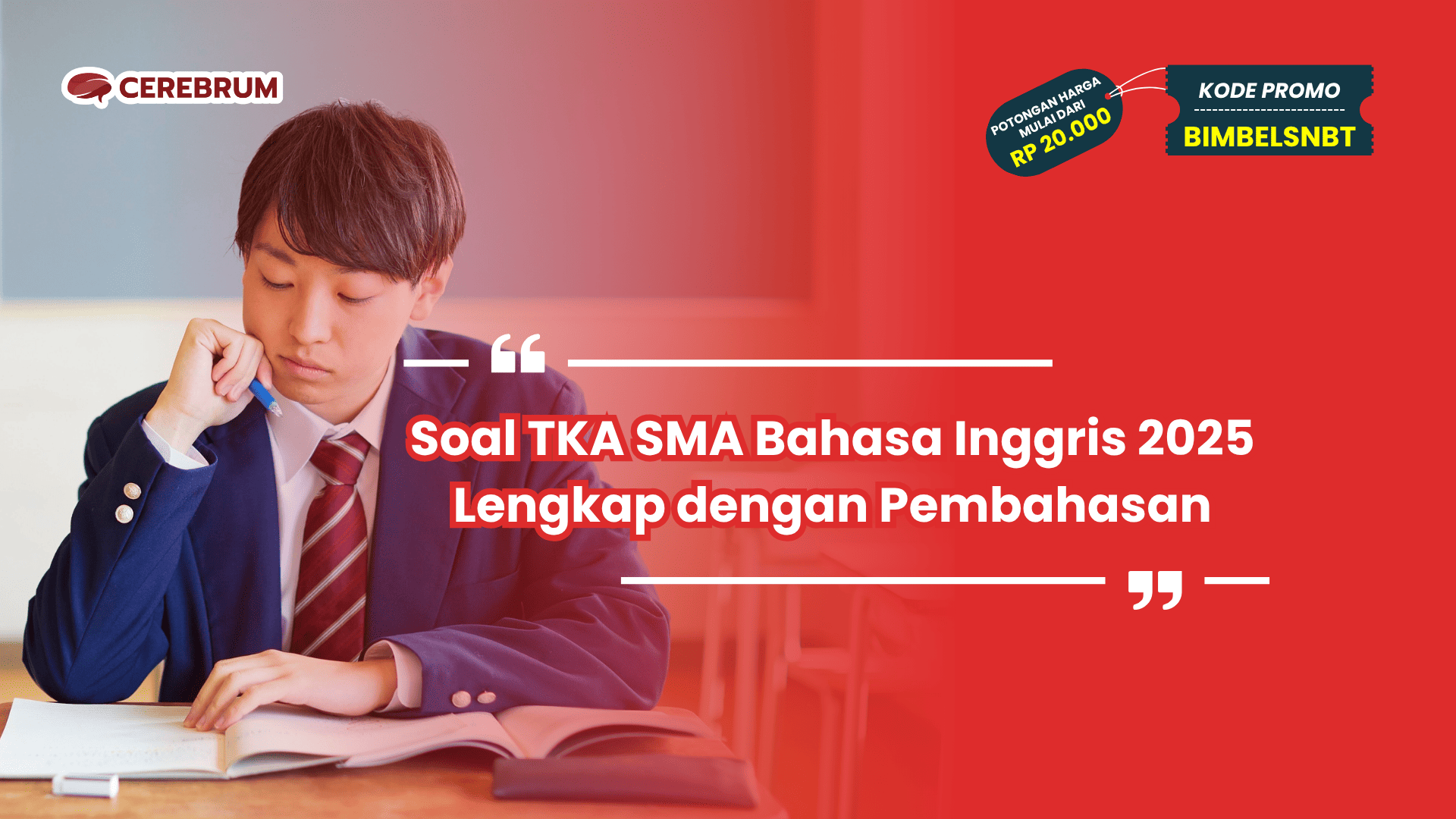 Soal TKA SMA Bahasa Inggris