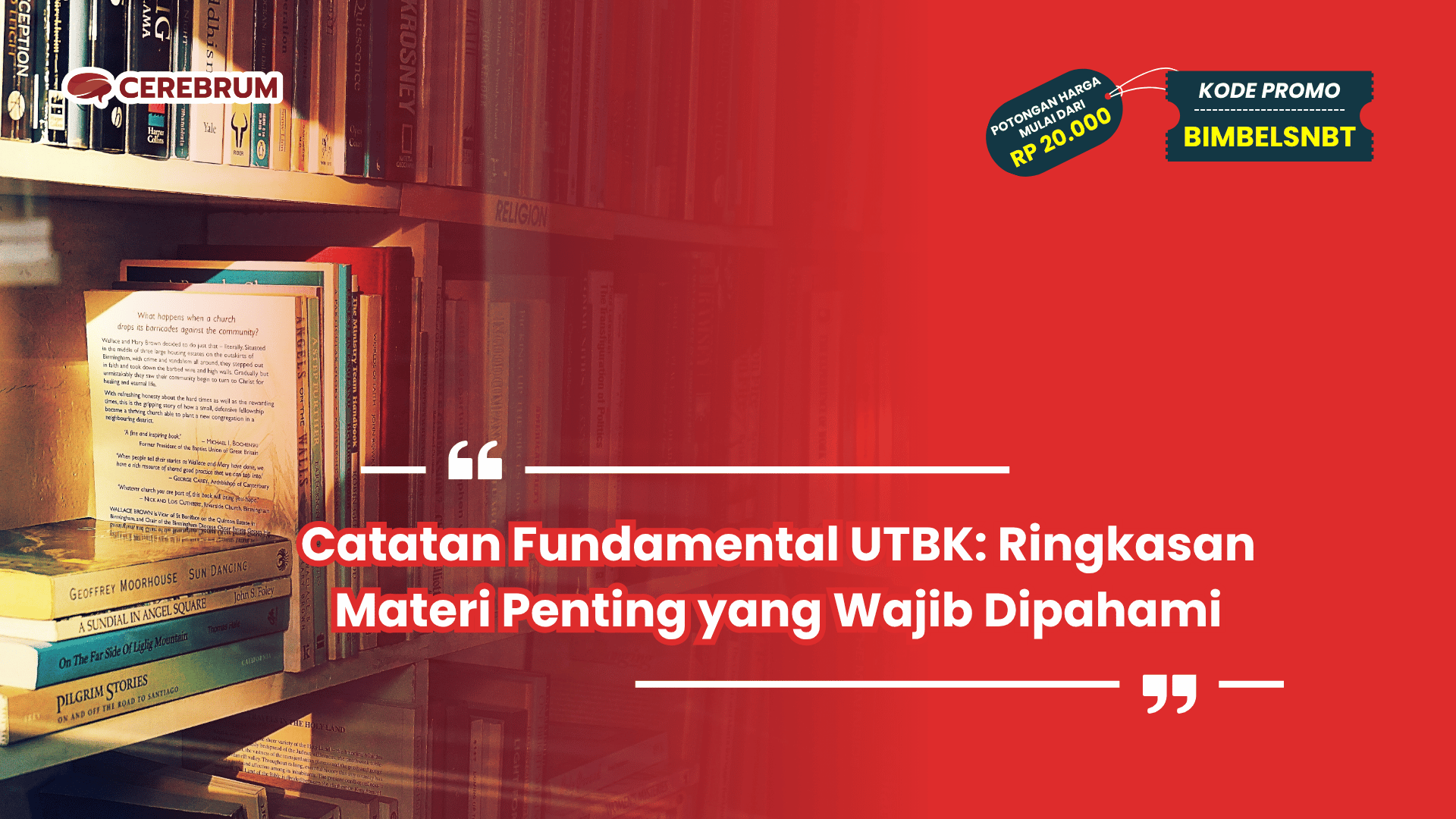 Catatan Fundamental UTBK